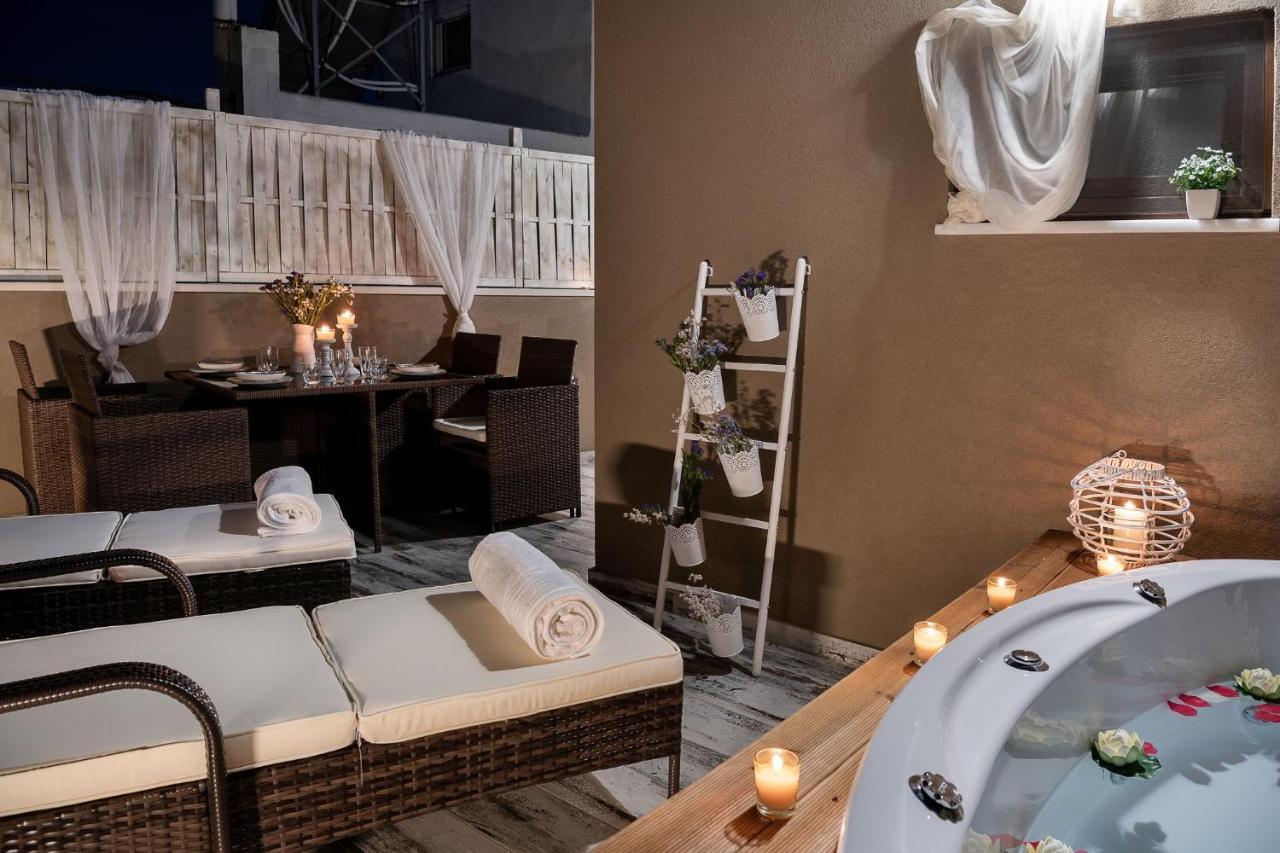 Castello Luxury Residence With Private Jacuzzi ハニア エクステリア 写真